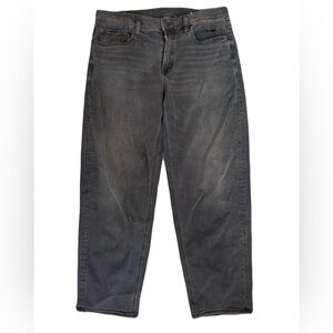 American Eagle Outfitters Dark Gray Relaxed Jeans